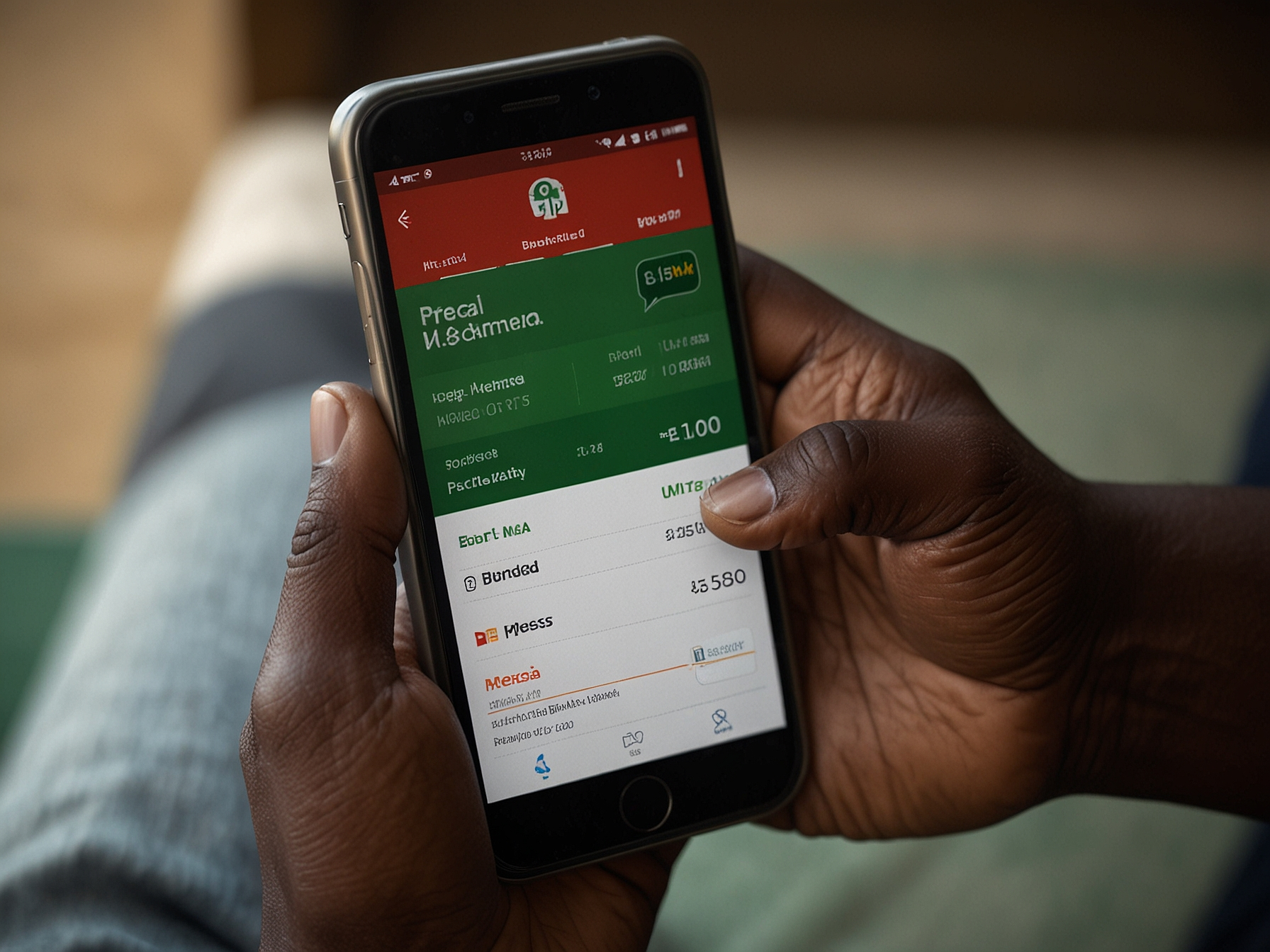 Mobile local payment preview