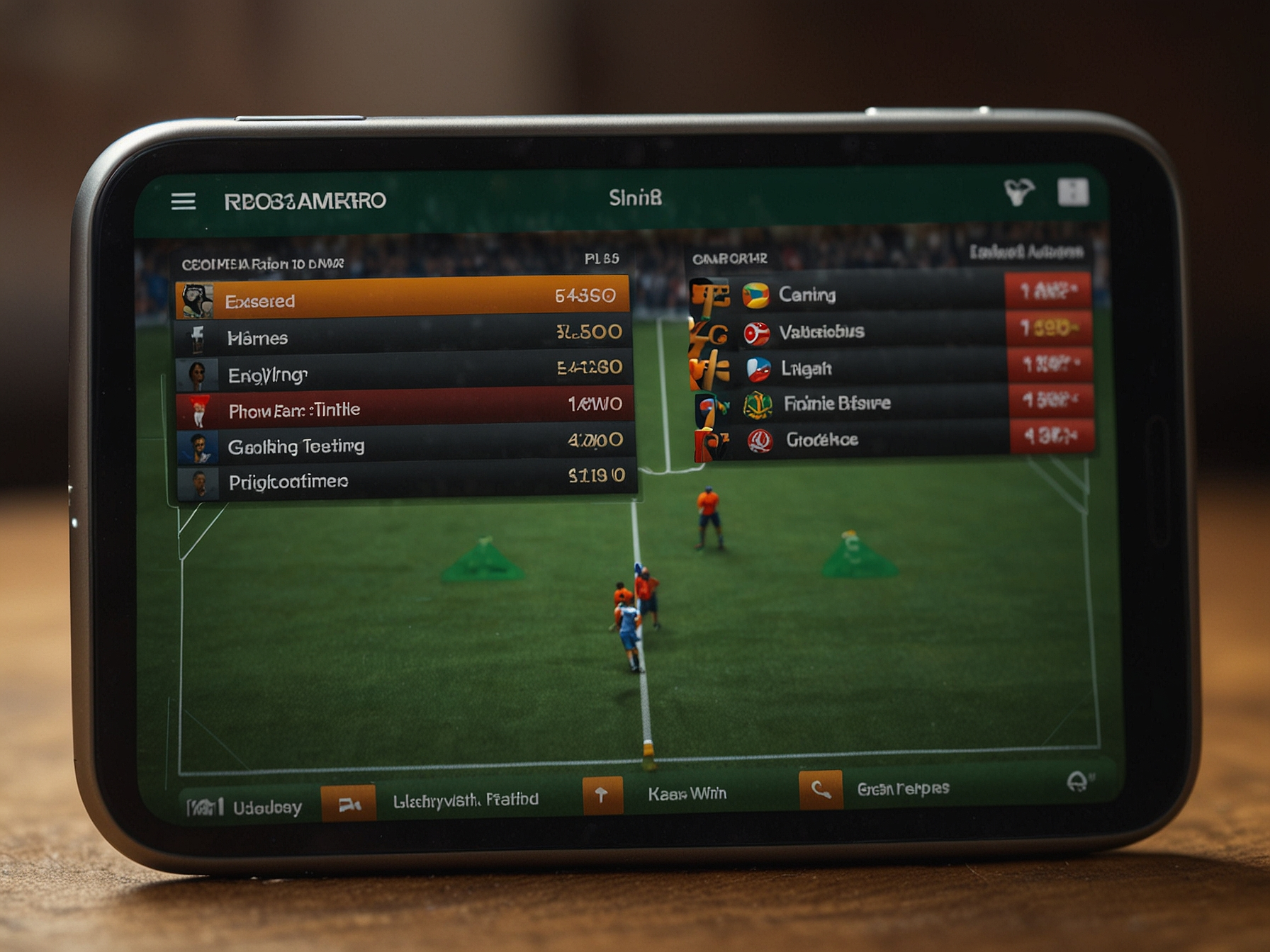 Mobile browser interface